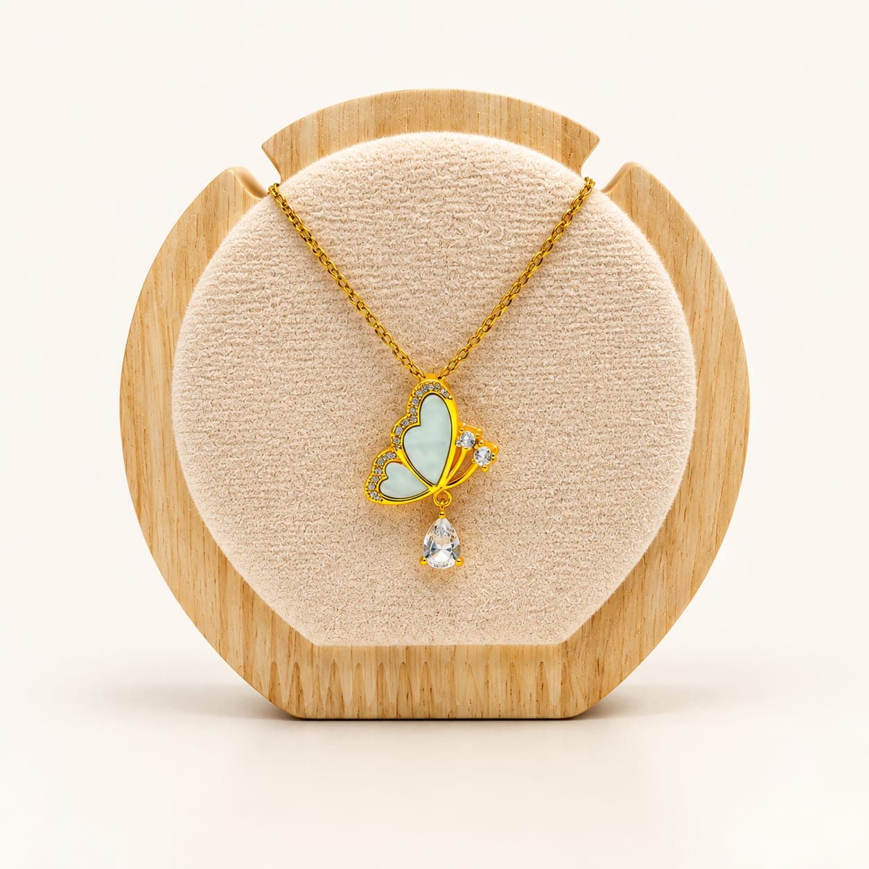 Azure Butterfly Pendant